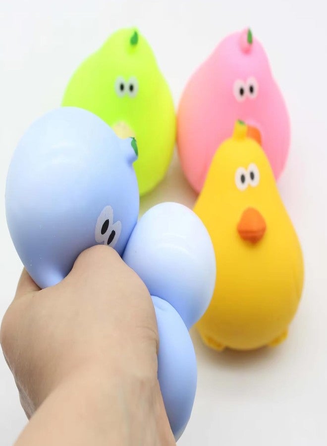 KAVIN Cute Squishy Pear Hand Buster Toy | Squeeze Soft Toy for Kids and Adults 2 Pcs - Image 1